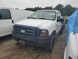 Salvage trucks for sale at Brookhaven, NY auction: 2006 Ford F350 SRW Super Duty