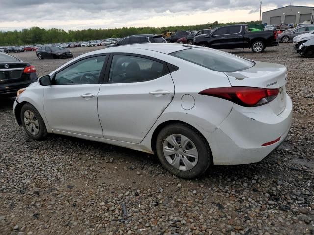 2016 Hyundai Elantra SE