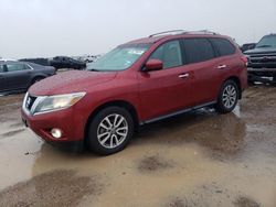 Vehiculos salvage en venta de Copart Amarillo, TX: 2015 Nissan Pathfinder S