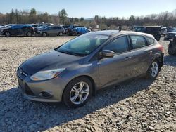 Salvage cars for sale from Copart Candia, NH: 2014 Ford Focus SE