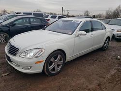 Salvage cars for sale at Hillsborough, NJ auction: 2008 Mercedes-Benz S 550 4matic