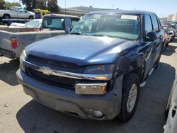 Salvage cars for sale at Martinez, CA auction: 2002 Chevrolet Avalanche K1500