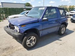 Chevrolet salvage cars for sale: 1998 Chevrolet Tracker