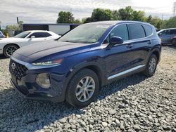 Salvage cars for sale from Copart Mebane, NC: 2019 Hyundai Santa FE SEL