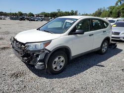 Salvage cars for sale at Riverview, FL auction: 2014 Honda CR-V LX