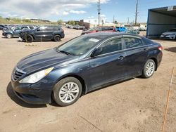 Salvage cars for sale at Colorado Springs, CO auction: 2013 Hyundai Sonata GLS