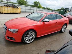 Salvage cars for sale at Lebanon, TN auction: 2015 Audi S5 Premium Plus