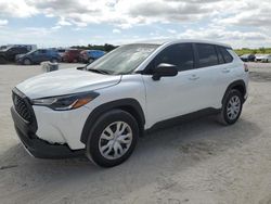 Vehiculos salvage en venta de Copart West Palm Beach, FL: 2022 Toyota Corolla Cross L