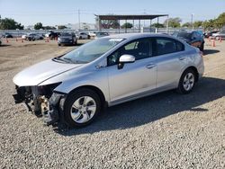 Salvage cars for sale at San Diego, CA auction: 2015 Honda Civic LX