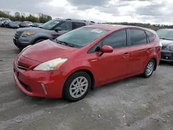 Salvage cars for sale at Cahokia Heights, IL auction: 2012 Toyota Prius V