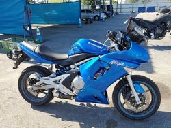 Salvage cars for sale from Copart San Martin, CA: 2007 Kawasaki EX650 A