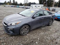 KIA Forte gt Line Vehiculos salvage en venta: 2019 KIA Forte GT Line