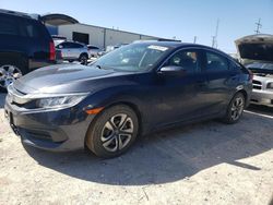 Salvage cars for sale from Copart Haslet, TX: 2017 Honda Civic LX
