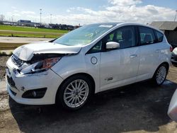 Salvage cars for sale at Woodhaven, MI auction: 2016 Ford C-MAX Premium SEL