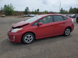 Salvage cars for sale from Copart Gaston, SC: 2012 Toyota Prius