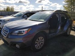 Subaru Outback salvage cars for sale: 2017 Subaru Outback 2.5I Premium