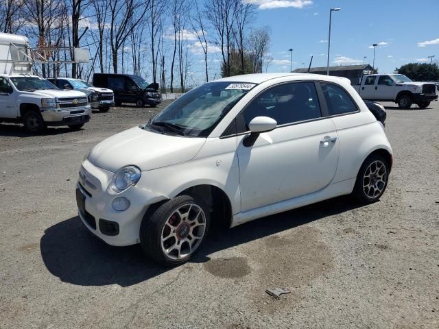 2012 Fiat 500 Sport