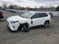 Salvage cars for sale from Copart Grantville, PA: 2022 Toyota Rav4 XLE