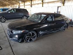 Salvage cars for sale from Copart Phoenix, AZ: 2018 Honda Accord Sport