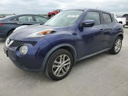 Salvage cars for sale at Grand Prairie, TX auction: 2016 Nissan Juke S