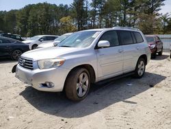 Salvage cars for sale at Seaford, DE auction: 2008 Toyota Highlander Limited