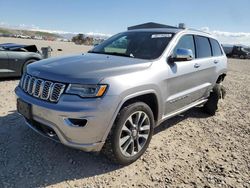 Jeep Grand Cherokee salvage cars for sale: 2017 Jeep Grand Cherokee Overland