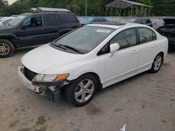 Salvage cars for sale from Copart Savannah, GA: 2007 Honda Civic EX