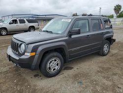 Salvage cars for sale from Copart San Diego, CA: 2014 Jeep Patriot Sport