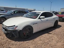 Maserati Ghibli s salvage cars for sale: 2016 Maserati Ghibli S