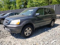 Honda Pilot EXL Vehiculos salvage en venta: 2005 Honda Pilot EXL