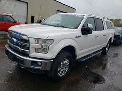 Salvage cars for sale at Woodburn, OR auction: 2015 Ford F150 Supercrew