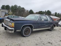 Salvage cars for sale at Mendon, MA auction: 1987 Ford Crown Victoria