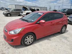 Salvage cars for sale at Haslet, TX auction: 2014 Hyundai Accent GLS