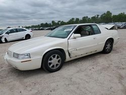 Salvage cars for sale at Houston, TX auction: 2001 Cadillac Eldorado Touring