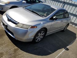 Salvage cars for sale at Vallejo, CA auction: 2006 Honda Civic LX