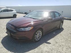 Salvage cars for sale from Copart Adelanto, CA: 2017 Ford Fusion SE