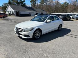 Mercedes-Benz C300 salvage cars for sale: 2016 Mercedes-Benz C300