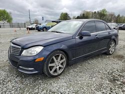 Salvage cars for sale from Copart Mebane, NC: 2014 Mercedes-Benz C 300 4matic