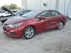 Salvage cars for sale from Copart Apopka, FL: 2017 Chevrolet Cruze LT