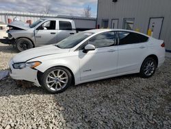 Salvage cars for sale from Copart Appleton, WI: 2017 Ford Fusion SE Hybrid