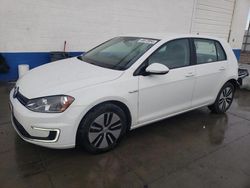 Salvage cars for sale at Farr West, UT auction: 2016 Volkswagen E-GOLF SE