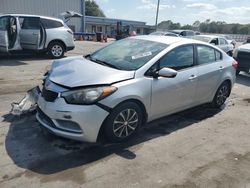 Salvage cars for sale from Copart Orlando, FL: 2015 KIA Forte LX
