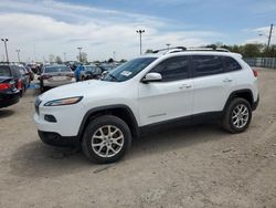 Salvage cars for sale at Indianapolis, IN auction: 2014 Jeep Cherokee Latitude