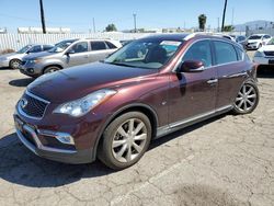 Salvage cars for sale at Van Nuys, CA auction: 2016 Infiniti QX50