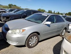 Toyota Camry LE salvage cars for sale: 2005 Toyota Camry LE