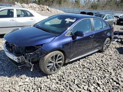 Salvage cars for sale at Windham, ME auction: 2022 Toyota Corolla SE