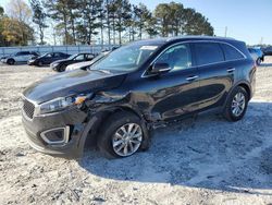 Salvage cars for sale at Loganville, GA auction: 2016 KIA Sorento LX