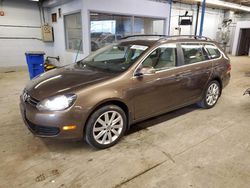 Salvage cars for sale from Copart Wheeling, IL: 2012 Volkswagen Jetta TDI
