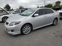 Salvage cars for sale from Copart San Martin, CA: 2010 Toyota Corolla Base