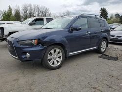 Salvage cars for sale at Portland, OR auction: 2012 Mitsubishi Outlander SE